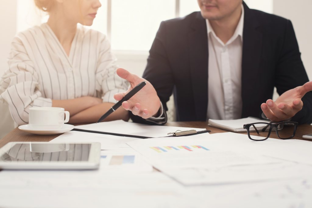 news - business colleagues working with documents PLF3KPE 1024x683 - News - photo Ways to Improve Female Leadership